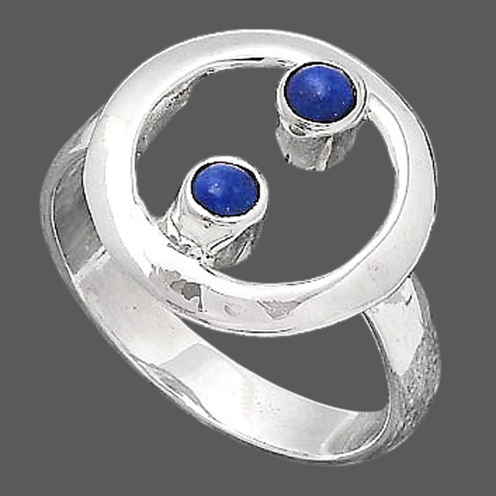Natural Lapis - Afghanistan Ring size-7 R-1540 SDR246639