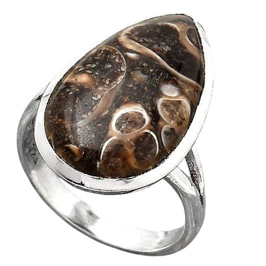 Natural Turtella Jasper - USA Ring size-8 R-1005 SDR246763