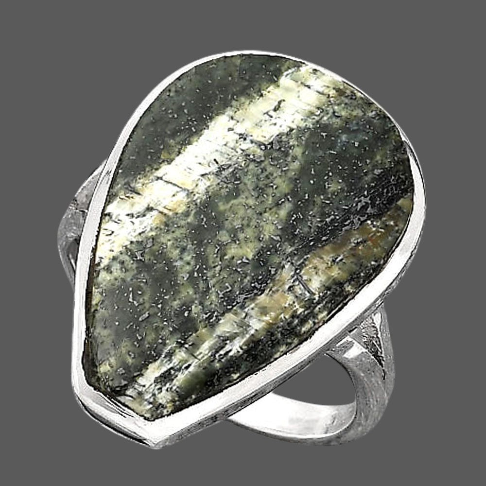 Natural Chrysotile Ring size-7.5 R-1005 SDR246823