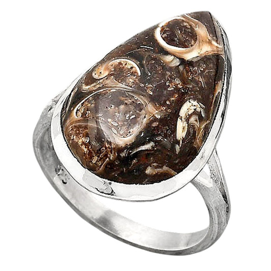Natural Turtella Jasper - USA Ring size-9 R-1005 SDR246836