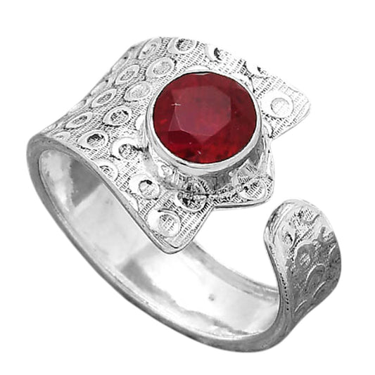 Adjustable - Pink Rubellite Ring size-8.5 R-1381 SDR246922