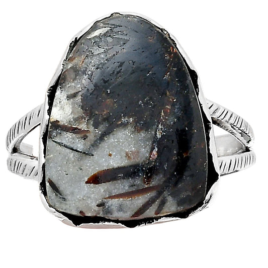 Natural Astrophyllite - Russia Ring size-8.5 R-1338 SDR247033
