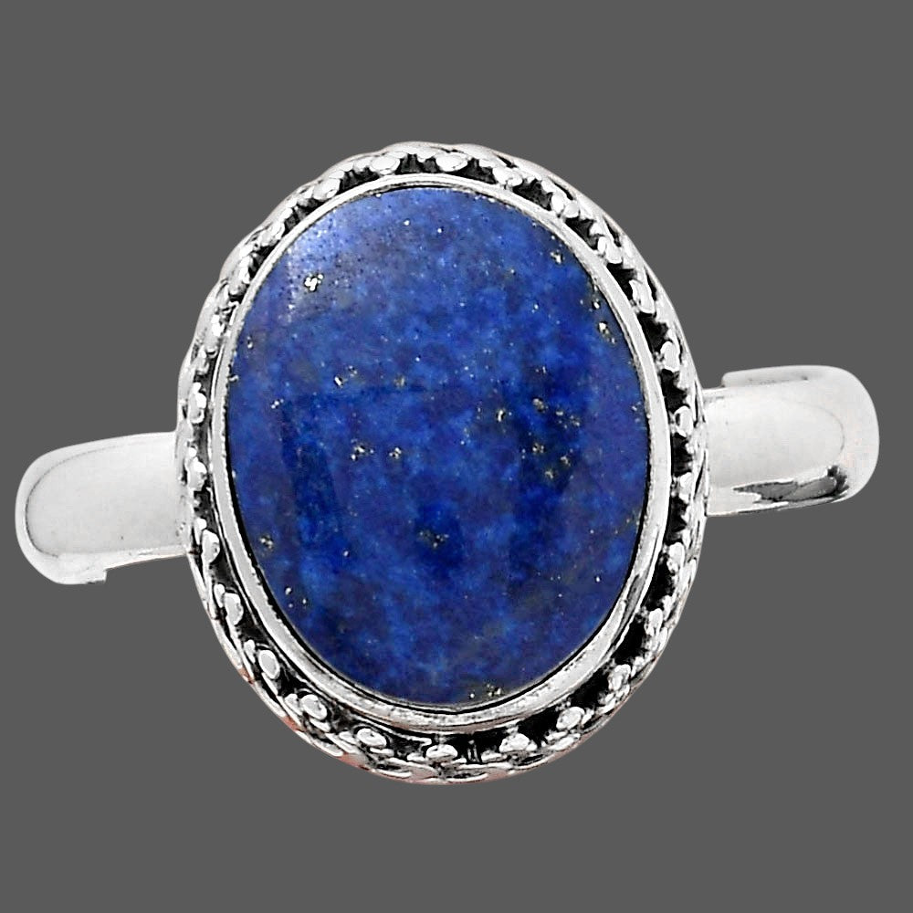 Natural Lapis - Afghanistan Ring size-8 R-1196 SDR247044