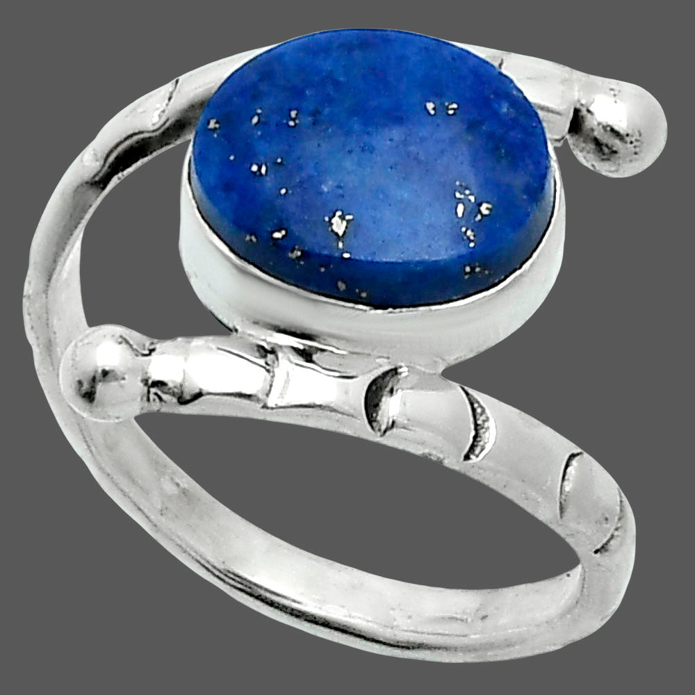 Natural Lapis Lazuli - Afghanistan Ring size-6 R-1546 SDR247389