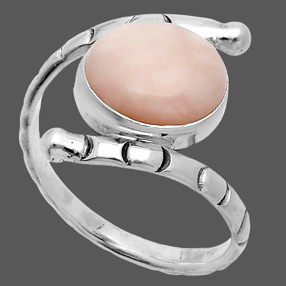 Natural Pink Opal - Australia Ring size-8 R-1546 SDR247433
