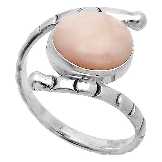 Natural Pink Opal - Australia Ring size-8 R-1546 SDR247433