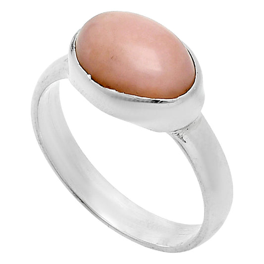 Natural Pink Opal - Australia Ring size-8.5 R-1057 SDR247508