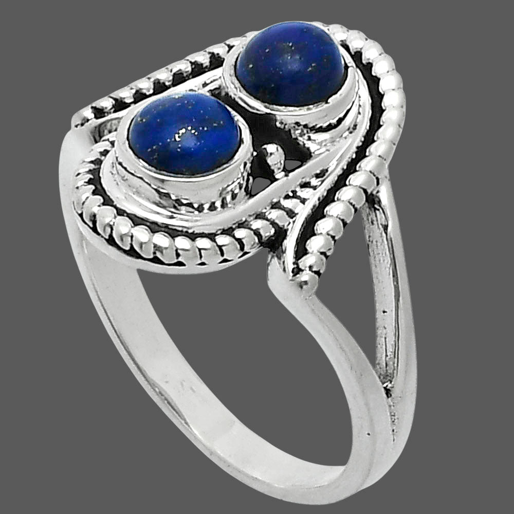 Natural Lapis Lazuli - Afghanistan Ring size-8 R-1027 SDR247789