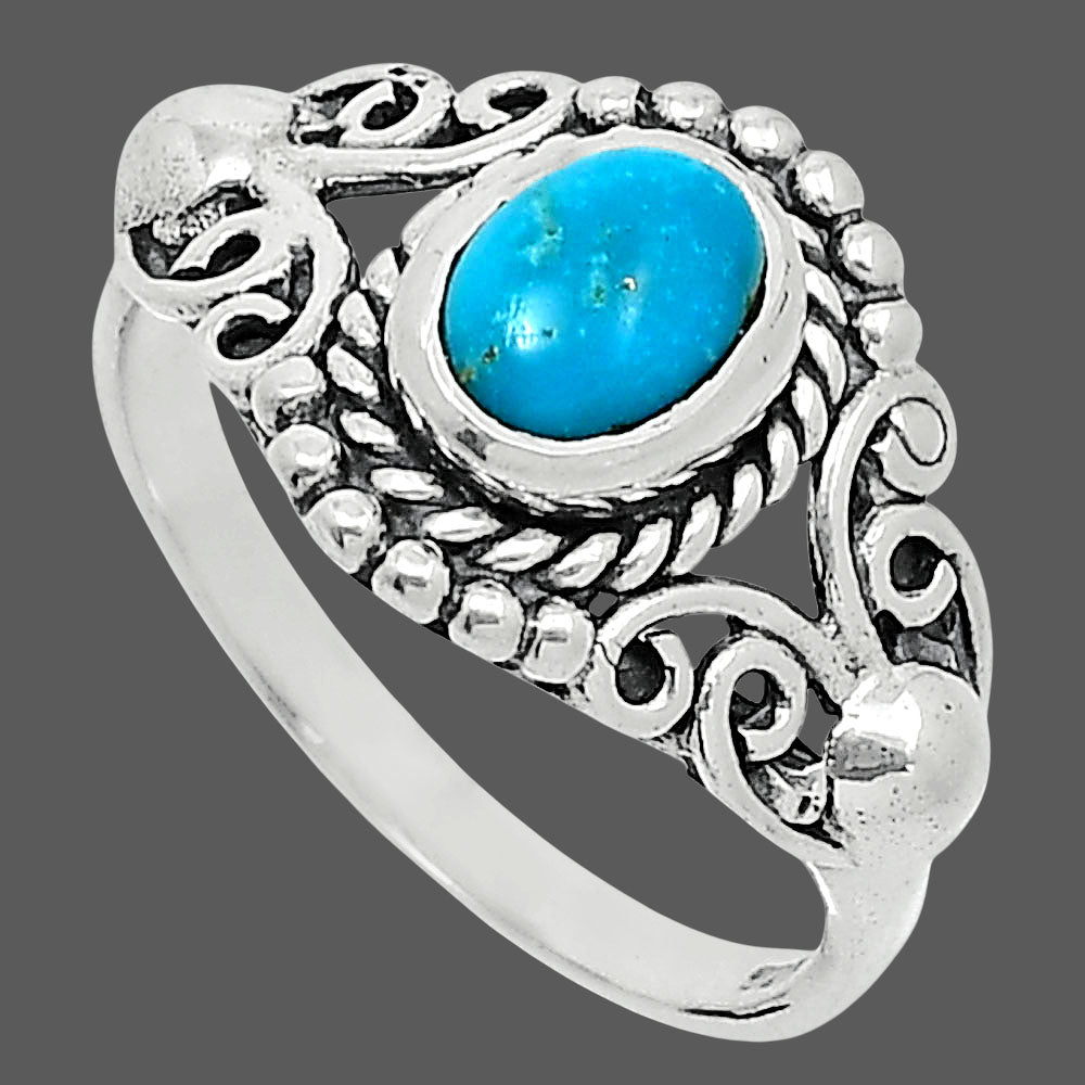 Sleeping Beauty Turquoise - USA Ring size-8 R-1358 SDR247866