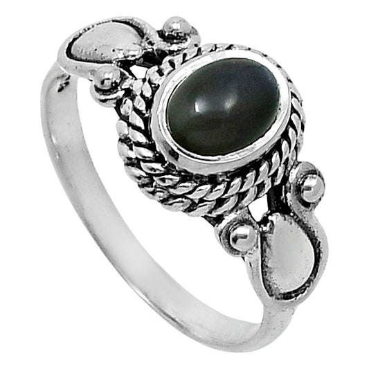 Natural Gray Moonstone Ring size-7 R-1345 SDR247936