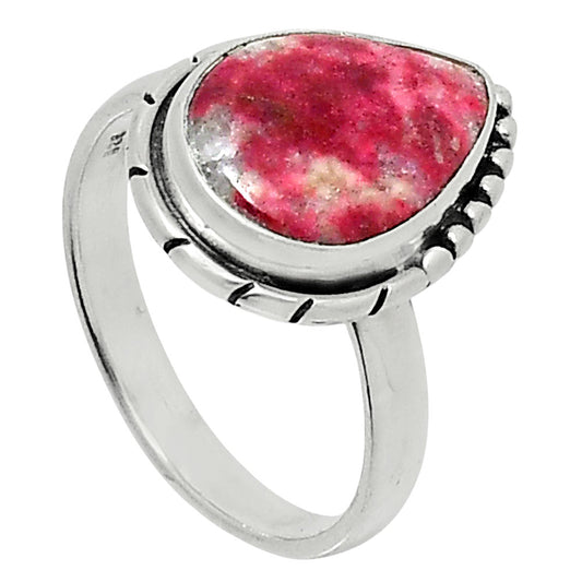 Natural Pink Thulite - Norway Ring size-8 R-1151 SDR248161