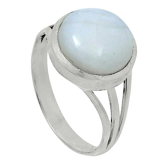 Natural White Opal Ring size-10 R-1006 SDR248199