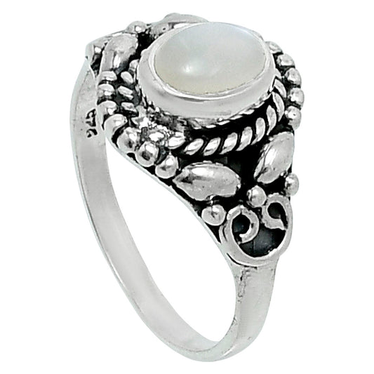 Natural Srilankan Moonstone Ring size-7 R-1286 SDR248257