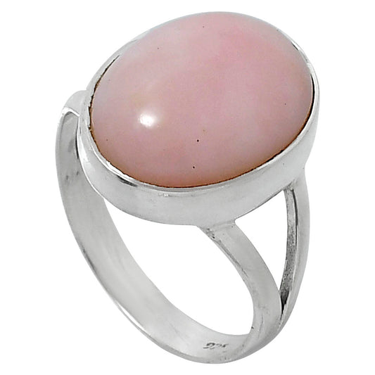 Natural Pink Opal - Australia Ring size-7 R-1002 SDR248807