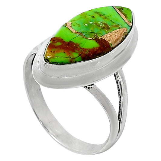 Copper Green Turquoise - Arizona Ring size-7 R-1007 SDR248811