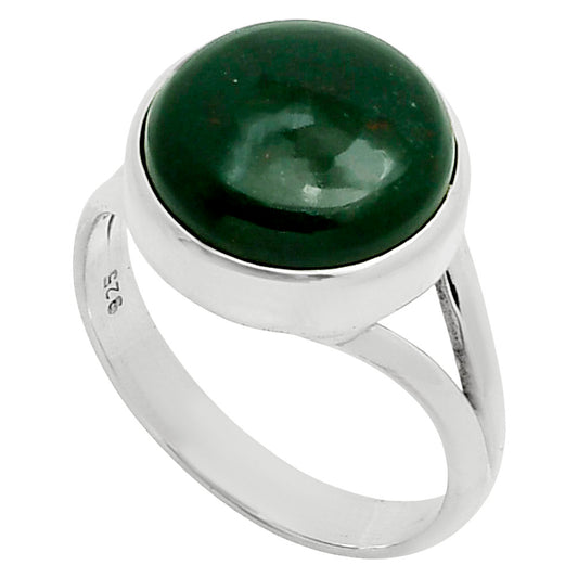Natural Blood Stone - India Ring size-8 R-1005 SDR249100