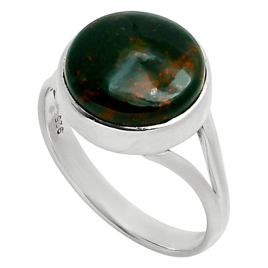 Natural Blood Stone - India Ring size-10 R-1005 SDR249107
