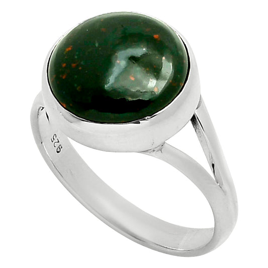 Natural Blood Stone - India Ring size-9 R-1005 SDR249110