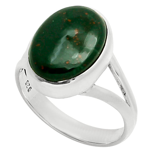 Natural Blood Stone - India Ring size-7 R-1005 SDR249117