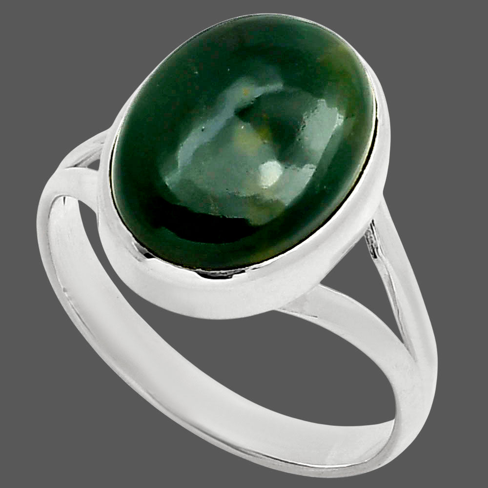 Natural Blood Stone - India Ring size-10 R-1005 SDR249126