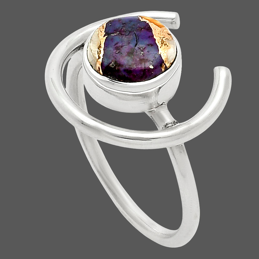 Spiny Oyster Turquoise - Arizona Ring size-7 R-1036 SDR249258