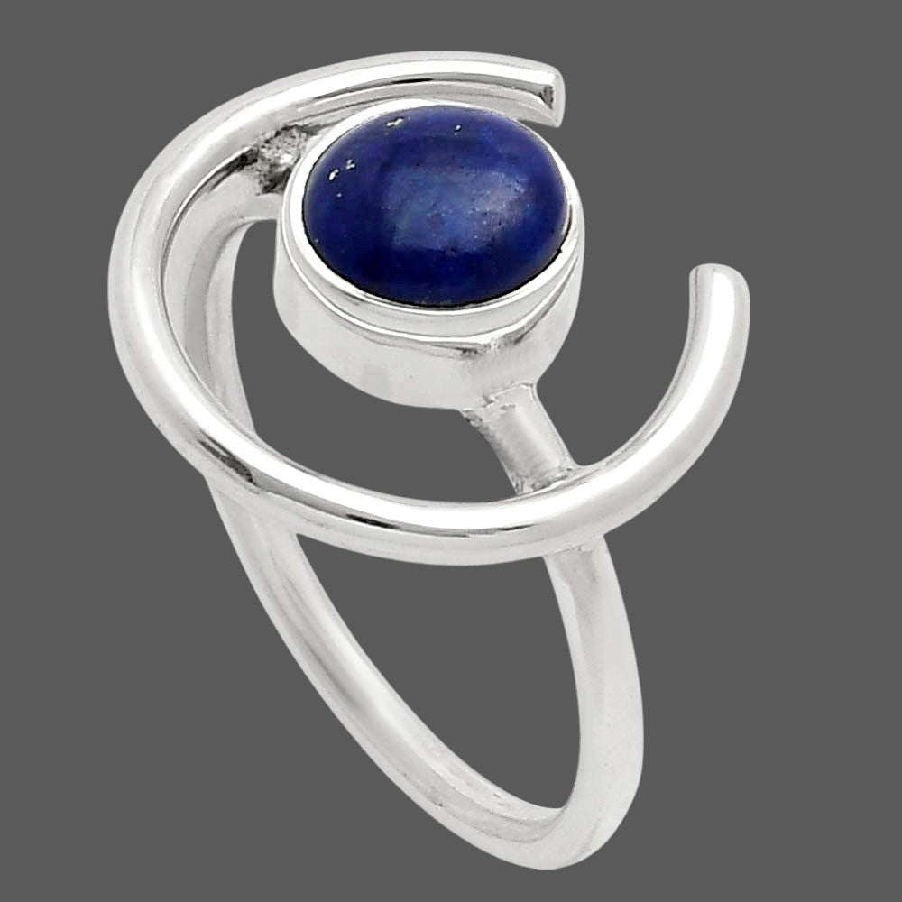 Natural Lapis Lazuli - Afghanistan Ring size-7 R-1036 SDR249275