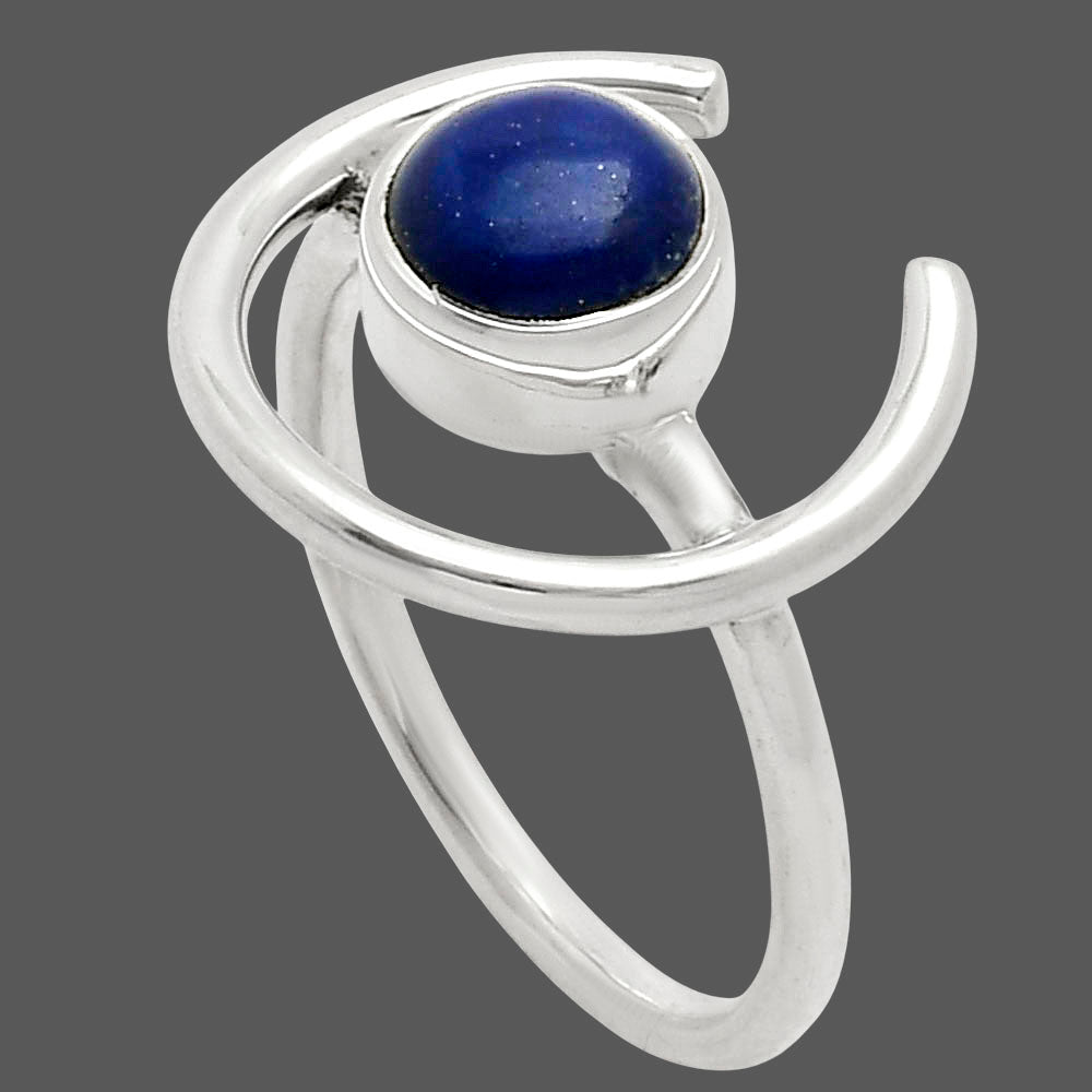Natural Lapis Lazuli - Afghanistan Ring size-7 R-1036 SDR249287