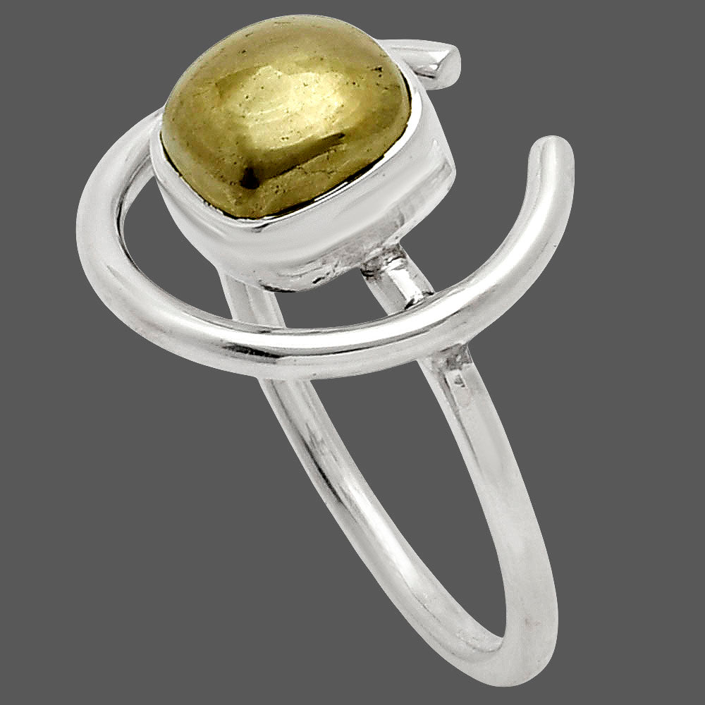 Apache Gold Healer's Gold - Arizona Ring size-8 R-1036 SDR249310