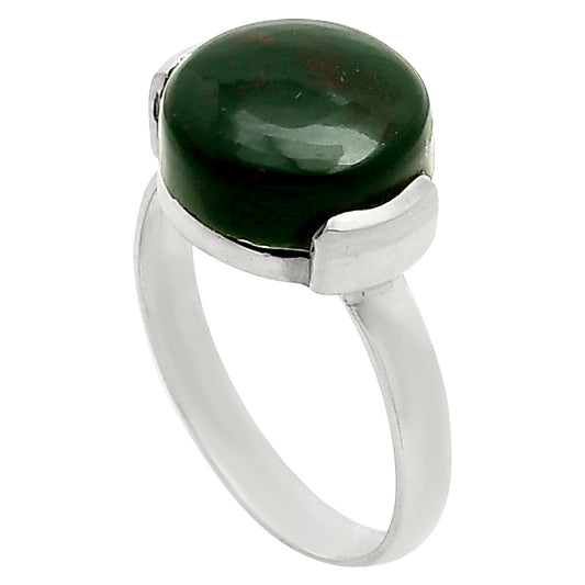 Natural Blood Stone - India Ring size-7 R-1173 SDR249521