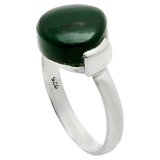 Natural Blood Stone - India Ring size-8 R-1173 SDR249525