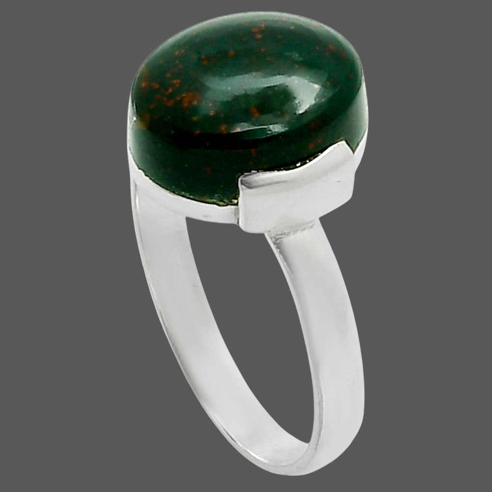 Natural Blood Stone - India Ring size-9 R-1173 SDR249530