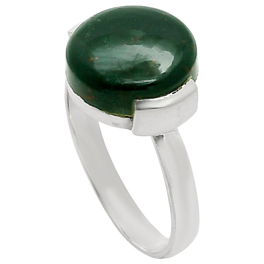 Natural Blood Stone - India Ring size-9 R-1173 SDR249533