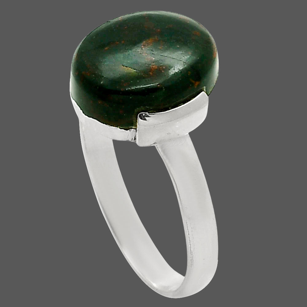 Natural Blood Stone - India Ring size-10 R-1173 SDR249534