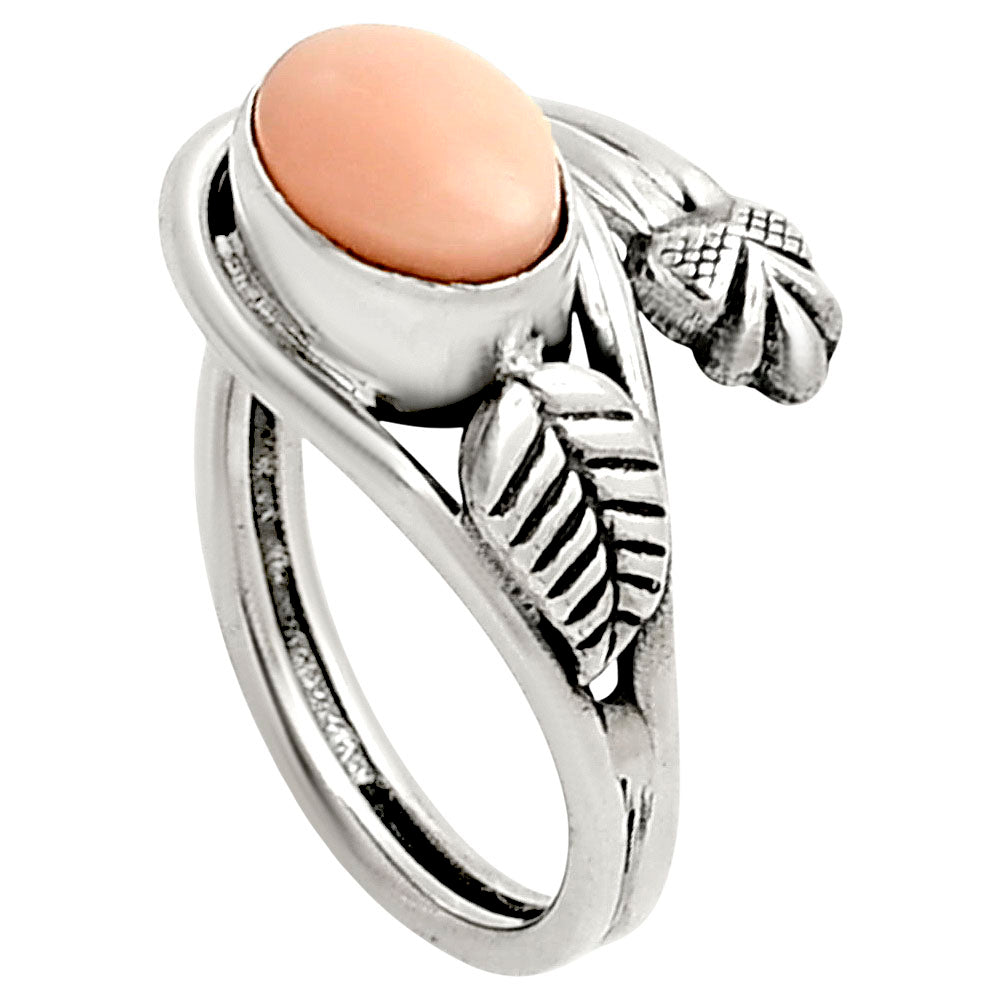 Pink Opal Ring size-6 R-1276 SDR249813