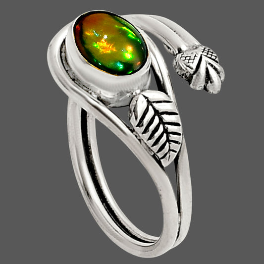 Ethiopian Opal Ring size-9 R-1276 SDR249848