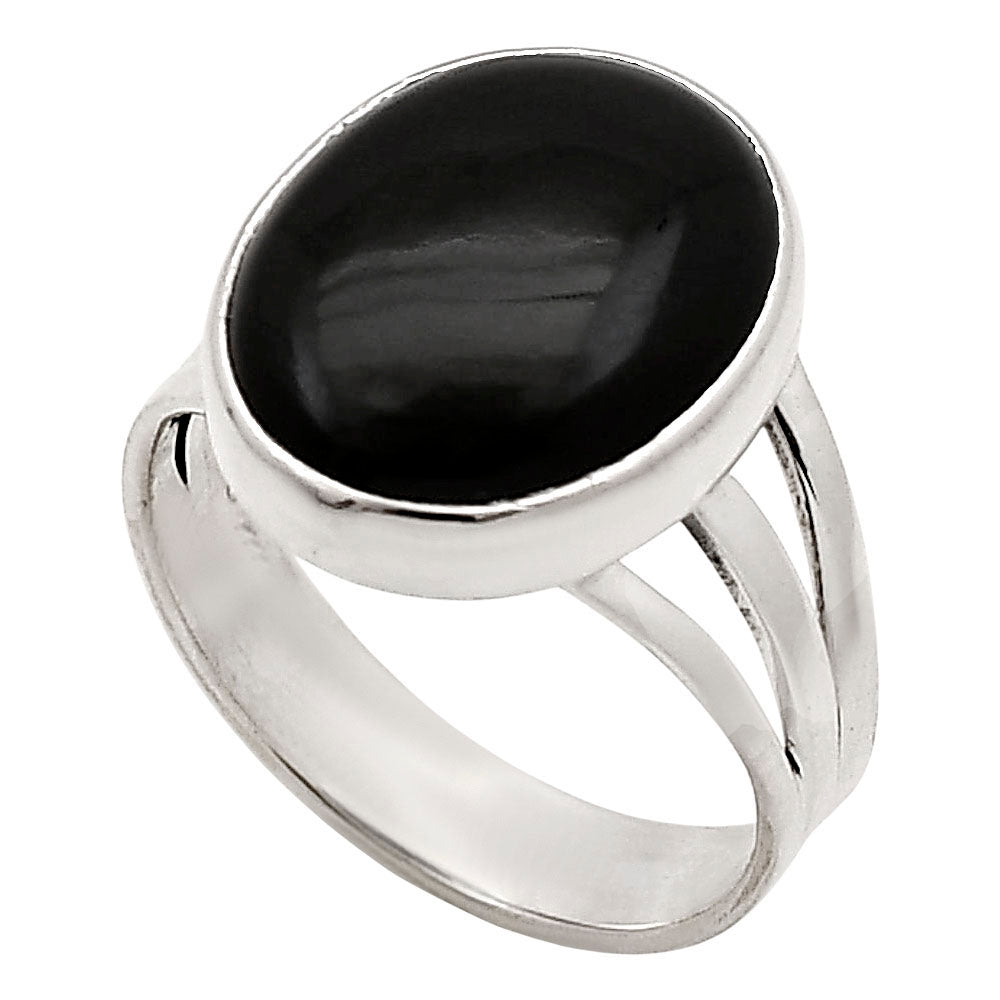 Black Onyx Ring size-8 R-1003 SDR249857