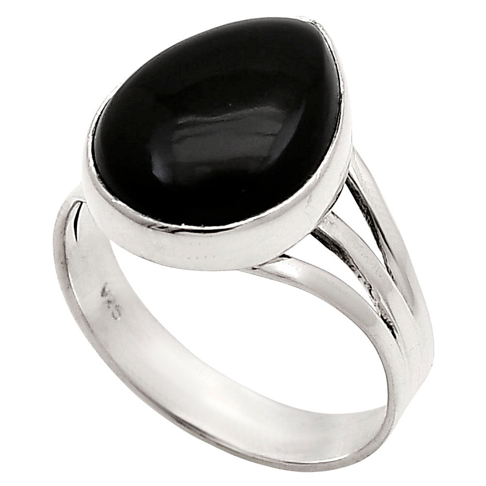 Black Onyx Ring size-9 R-1003 SDR249886