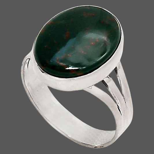 Blood Stone Ring size-9 R-1003 SDR249976