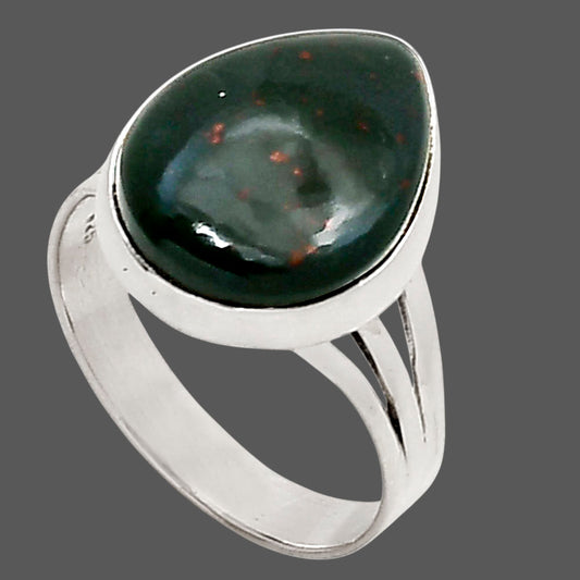 Blood Stone Ring size-10 R-1003 SDR249981