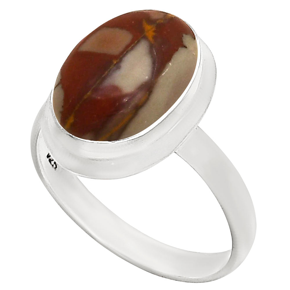 Noreena Jasper Ring size-8 R-1007 SDR250347