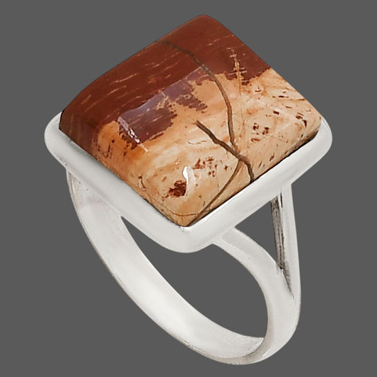 Snake Skin Jasper Ring size-9 R-1005 SDR250519