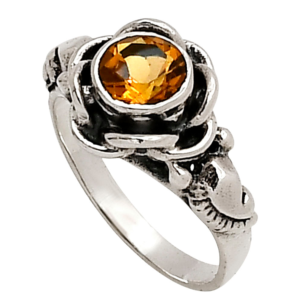 Citrine Ring size-5 R-1395 SDR250817