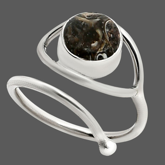 Eye Adjustable - Turtella Jasper Ring size-8 R-1254 SDR250915