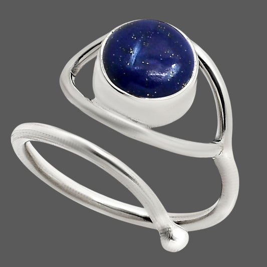 Eye Adjustable - Lapis Lazuli Ring size-9 R-1254 SDR250942