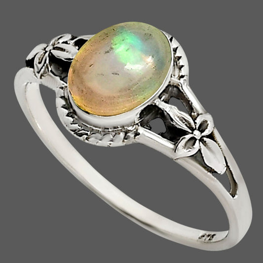 Ethiopian Opal Ring size-5 R-1300 SDR250998