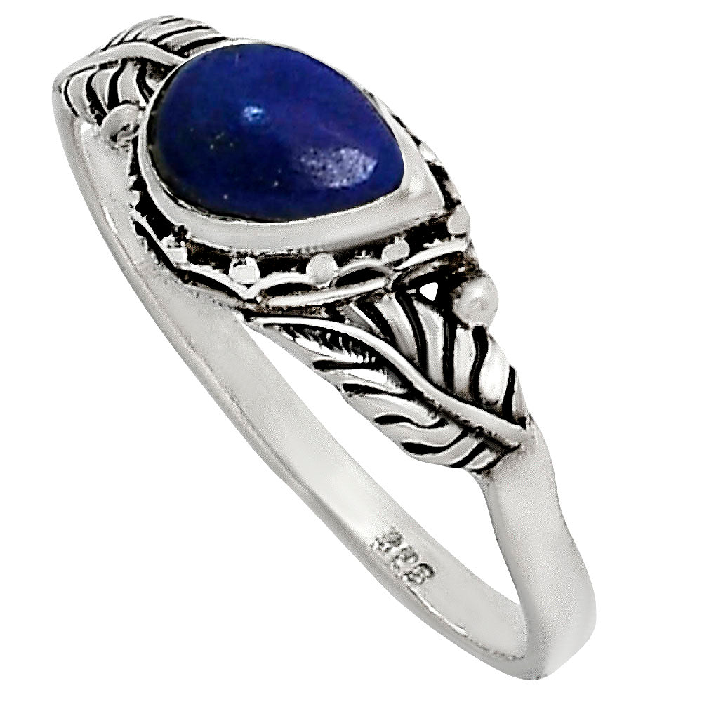 Lapis Lazuli Ring size-6 R-1404 SDR251143