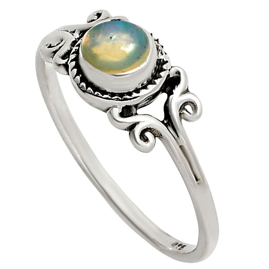 Ethiopian Opal Ring size-5 R-1358 SDR251224
