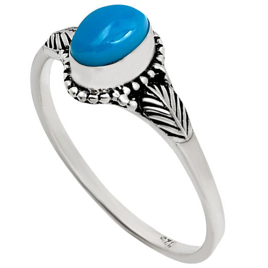Sleeping Beauty Turquoise Ring size-7 R-1404 SDR251256