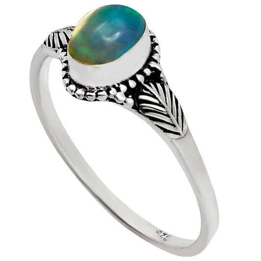 Ethiopian Opal Ring size-7 R-1404 SDR251285