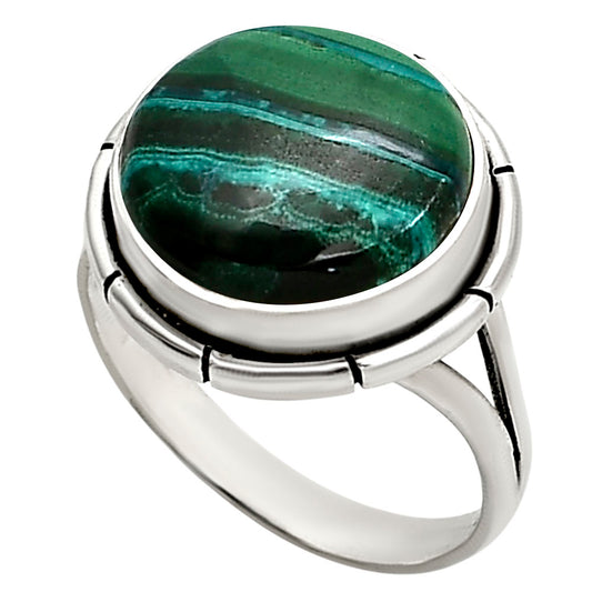 Malachite Eye Ring size-10 R-1012 SDR251304